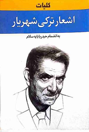 جلد کتاب کلیات اشعار ترکی شهریار