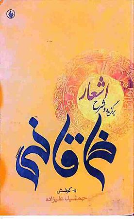 جلد کتاب برگزیده و شرح اشعار خاقانی